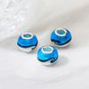 Qingyuan Cuentas de Vidrio Torcido Bicolor de Agujero Grande Cuentas Sueltas DIY Accesorios de Joyería Hechos a Mano Accesorios para Pulsera Panjia