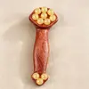 Árvore Ruyi de Sândalo Resina Raspador de Olhos Massageador Raspador de Nariz Massageador de Meridianos Oculares Ponto de Acupuntura Meridiano Pente de Massagem Ruyi