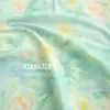Popelina peinada de 60 hilos, estilo pintura al óleo japonesa y coreana, tela con estampado floral digital elegante, tela para ropa infantil y de mujer