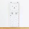 3345 Estilo Nórdico Dibujo Animado Conejo Jardín de Niños Habitación Infantil Adhesivo Decorativo Adhesivo para Puerta Dormitorio Impermeable Removible
