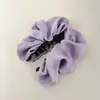 Pinza de Plátano de Satén Plegado Estilo Coreano para Cola de Caballo Alta, Pinza Vertical que No Daña el Cabello, Pasador de Pinza Retorcida, Accesorio para el Cabello para el Uso Diario