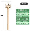 Postes Altos Quadrados, Luzes LED para Estrada Magnólia 8,1m 12m Engenharia Municipal Paisagismo Lanternas Chinesas Super Brilhantes Externo