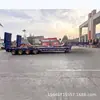 Semirreboque Baixo para Transporte Transfronteiriço com Plataforma de Gancho Removível para Transporte de Itens Grandes, Transporte de Equipamentos Grandes em Baixo Perfil