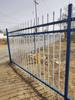 Cerca de acero galvanizado para exteriores, cerca de hierro engrosado para uso comunitario, cerca para patio rural, cerca escolar, fabricante de cercas de acero galvanizado