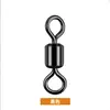 Equipo de pesca: anillo de ocho, pasador mejorado estilo americano, conector de alta resistencia de acero inoxidable, accesorio para conectar señuelos de anillo de ocho