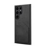 Adequado para Capa Traseira Tipo S26Ultra S25Plus Slot para Cartão Capa Protetora 24 Capa de Celular de Couro Cobertura Total
