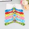 Percha de madera para ropa de niños, percha linda de animal de dibujos animados, percha doméstica para ropa de bebé, soporte para ropa, tendedero de madera