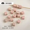Bolsa pequeña de cubos de queso de colores variados, colgante para teléfono móvil pequeño, joyería, pendientes, pulsera, accesorios de cuentas DIY, cuentas sueltas de colores
