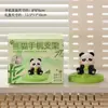 Suporte de Celular Gato da Sorte Fofo Desenho Animado Criativo Suporte Preguiçoso para Desktop Ornamento de Mesa Presente para Casal