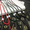 Nova corda de colar de contas de transferência de imitação de Jade cordão de colar de corda de Jade atacado cordão de pingente de corda de colar atacado étnico