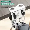 Colgador de Mochila de Doble Gancho Desmontable sin Taladro para Escritorios de Estudiantes, Escritorios de Dormitorio y Herramienta de Carga Ajustable Montada en el Lateral