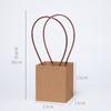 Bolsa para Arreglo Floral del Festival de Medio Otoño Bolsa de Regalo de Plástico Impermeable Transparente de PVC Tienda de Flores Materiales de Empaque para Ramo de Flores Venta al por Mayor