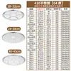 Rejilla de Acero Inoxidable para Cocinar al Vapor para Uso Doméstico, Rejilla Universal Espesada para Cocinar al Vapor, Soporte para Cocinar al Vapor para Empanadillas Pequeñas, Bandeja Impermeable para Cocinar al Vapor, Olla Vaporera