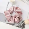Anillo para el Cabello de Intestino Grueso, Adorno para el Cabello de Alta Gama, Varios Colores al por Mayor, Cuerda para el Cabello de Satén Sedoso, Accesorios para el Cabello, Anillo para el Cabello de Mujer, Estilo Popular Transfronterizo