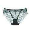 Calcinhas Sexy de Renda Estilo Francês Transfronteiriças, Tanga Sem Costura Vazada de Cintura Baixa com Forro de Algodão e Design Levanta-Bumbum para Mulheres