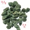 Grande atacado natural verde fósforo cinza pedra bruta cascalho mineral cristal matérias-primas decorativas aromaterapia expandida apatita azul