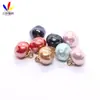 Ventas Directas de Fábrica de Botones de Perla de Imitación de Gama Alta, Botones Decorativos con Vástago de Aleación, Botones para Camisa, Botones Decorativos para Suéter