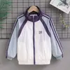 Roupas de Proteção Solar de Verão para Meninos, Jaqueta Respirável e Leve, Roupa de Verão Modelo 2026, Jaqueta Estilosa para Meninos, Camisa para Ar Condicionado