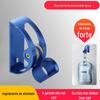 Espaço sem punção suporte de chuveiro semicírculo de alumínio gancho spray pintura azul ajustável banheiro chuveiro acessórios de base fixa
