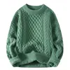 Venta caliente transfronteriza, popular en stock, nuevo suéter casual de cuello redondo para otoño e invierno, prenda de punto base, suéter holgado de talla grande