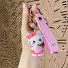 Nuevo Llavero de Dibujos Animados Sanrio Lindo Colgante de Muñeca Colgante para Llaves de Coche Accesorios para Bolsa Pequeño Regalo Venta al por Mayor