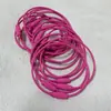 Llavero de color caramelo directo de fábrica cuerda de alambre pintada con color etiqueta ins cuerda de llave de dibujos animados para bolsa pintura