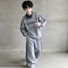 Ropa para Niños Traje de Primavera para Niños 2026 Nuevo Estilo Primavera/Otoño Mediano/Grande Niños Fresco Guapo Casual Deportivo Conjunto de Dos Piezas Moderno