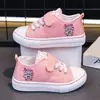 Zapatos de Lona para Niños Modelo Nuevo 2026 para Todas las Estaciones, Deportivos de Tela Casuales Planos con Cordones y Velcro para Hombres y Mujeres