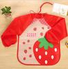 Overol EVA para Bebé y Niños Pequeños Manga Larga Impermeable Ropa de Comida para Bebé Lavable Bolsa para Comida Babero Ropa para Pintar Venta al por Mayor de Comercio Exterior