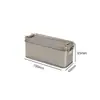 Caja de Lata Escarchada Nostálgica Snacks de Pastel de Piña Regalo Souvenir de Fujian Xiamen Caja de Lata para Regalo con Cierre