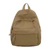Mochila Estudiante Femenina Moda Campus Nylon Bolsa Escolar Estudiante de Secundaria Mochila Simple de Gran Capacidad
