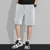 Pantalones Cortos de Seda de Hielo para Hombre Ropa Transpirable de Cinco Puntos Baratos Pantalones Cortos de Trabajo Resistentes a la Suciedad Resistentes al Desgaste Verano Finos Sueltos Pantalones Casuales