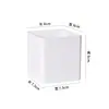 Maceta de Flor Carnosa de Porcelana Blanca Imitación Maceta de Plástico Grueso Anti-caída de Alta Calidad Maceta para Balcón de Casa Decoración de Plantación de Simulación para Escritorio
