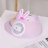 Sombrero protector solar para niños, de verano, para mujer, con parte superior vacía y protección UV, transpirable, con dibujos animados