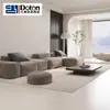 Azulejo de piso macio de veludo Guangdong 800x 800 sala de estar antiderrapante textura lisa azulejo de corpo inteiro estilo creme