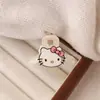 Grampo de Cabelo de Acrílico Desenho Animado Gatinho Doce Menina Pequeno Novo Presilha para Franja Presilha de Cabelo de Nicho Acessório de Cabelo