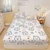 Roupa de cama grade fofa princesa impermeável capa de cama à prova de urina colchão capa completa de colchão peça única atacado transfronteiriço fábrica