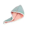 Gorro Secador de Pelo Espeso de Doble Capa Celebridad de Internet para Mujer Súper Absorbente Sin Soplo Secado Rápido Toalla de Pelo para Lavado de Cabello Gorro de Ducha