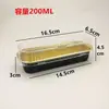 Taza de Papel de Aluminio para Freidora de Aire Caja para Pasteles de Nieve Caja de Papel de Aluminio para Durian Caja para Tortitas Caja de Empaque para Chocolate Lava