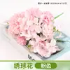 Flor Falsa Ramo Artificial Flor Individual de Plástico Margarita Rosa Seda Flor Seca Arreglo Floral para Cama de Flores Valla Ramo Pequeño Decoración Pastoral
