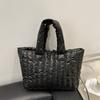 Bolso de Mano Rígido Estilo Perezoso para Viajes 2025 Primavera Nueva Moda Diseño de Nicho Gran Capacidad Bolso Tote Personalizado