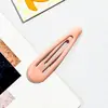 Presilha bb Colorida Nova Transfronteiriça Versátil Gota d'água Franja Básica Lateral Pedaço de Cabelo Acessórios de Cabelo