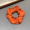 Diadema de Tela de Satén con Telaraña de Araña Fantasma Intestinos Halloween Transfronteriza Diadema de Bola de Pelo para Mujer