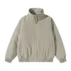 Ropa Vintage 2025 Invierno Nuevo Retro Japonés Simple Cuello Alto Color Sólido Básico Versátil Clásico Engrosado Chaqueta de Algodón