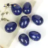 Cuentas Populares de Piedra Natural con Forma de Huevo Transfronterizas Accesorios para Hacer Joyería DIY Materiales al por Mayor