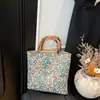 Bolso Grande de Nueva Colección 2026 para Mujer, Estilo Coreano de Algodón y Lino, Bolso Tote Versátil de Moda para el Trabajo y los Viajes Diarios