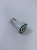 Cargador de Coche, Cargador de Coche Universal Doble USB para Teléfonos Móviles, Cargador Doble USB Luminoso, Cargador de Coche Cohete con Luz