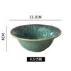 Vajilla de Horno Estilo Japonés Plato de Cerámica Creativo Juego de Comida para Una Persona Vajilla para el Hogar y Combinación de Platos Plato para Sala Modelo