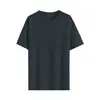 Camisetas Transfronterizas con Logo Impreso, Ropa de Trabajo de Manga Corta 100% Algodón para Hombres y Mujeres, Tallas Grandes Holgadas Cuello Redondo Camisas Publicitarias Culturales, Uniformes Escolares DIY