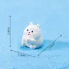 Micropaisaje creativo, lindo oso de Blancanieves, iceberg, paisajismo, decoraciones DIY, accesorios, mini adornos